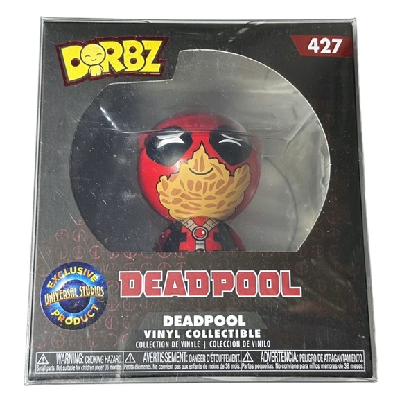 Funko Dorbz Universal Exclusive Deadpool #427 Vinyl - Picture 1 of 4